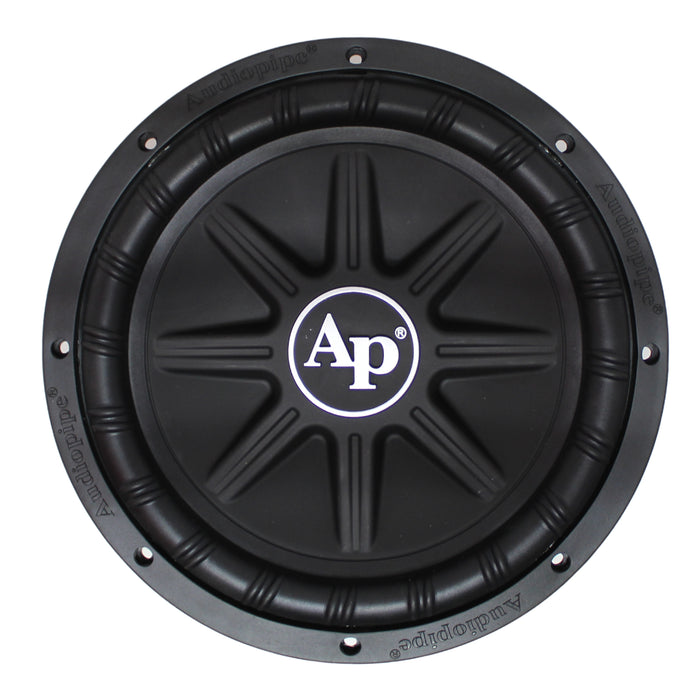 Audiopipe TUBOX1250 12" Vented Bass Pipe 1000W APCLE2002 & BMS1500X Combo