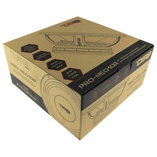 Pro 10" Midrange Motorcycle Loudspeaker 1000W 4 Ohm DS18 Neodymium PRO-NEO10R