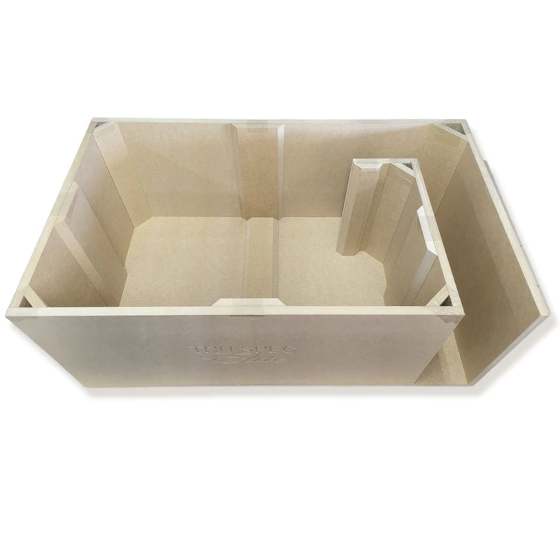 TRU SPEC Elite Dual Kicker SoloX L7X 12" Prefab MDF Ported Subwoofer Enclosure