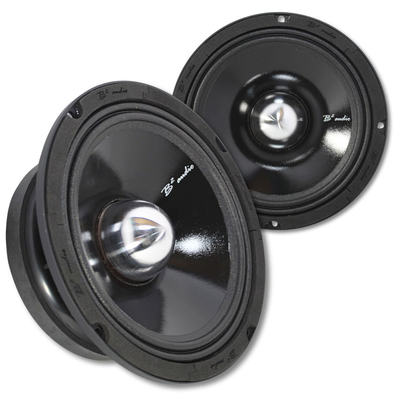 B2 Audio RAGE8P Pair of Rage 8" 4-Ohm 300 Watt RMS Mid-Range Speakers