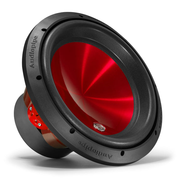 Audiopipe Eye Candy Red 12 Inch 800 Watts Dual 4 Ohms Subwoofer