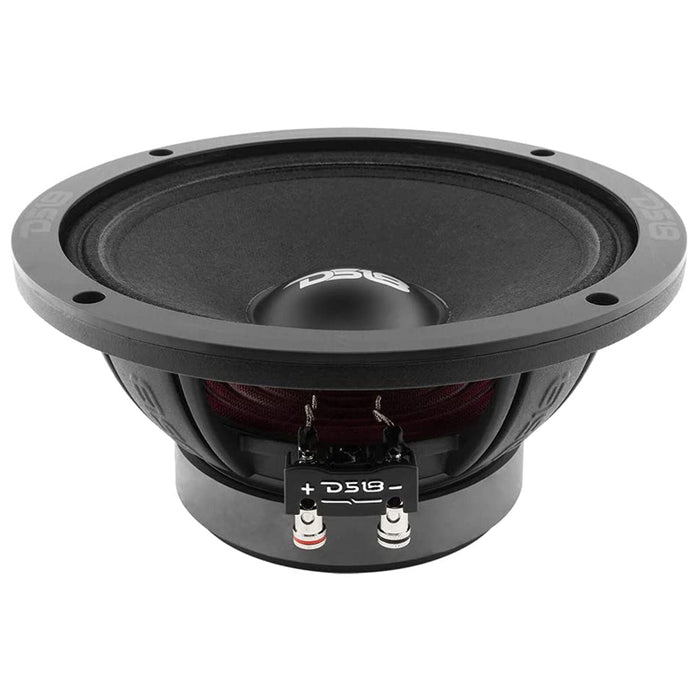 DS18 Pro Car Audio 8" Motorcycle Mid-Range Speaker 700W 8 Ohm Black PRO-ZXi8M