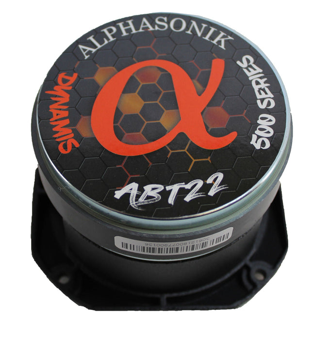 Alphasonik 4.5 Bullet Tweeter 400W 4 Ohm Aluminum Dynamis Series ABT22