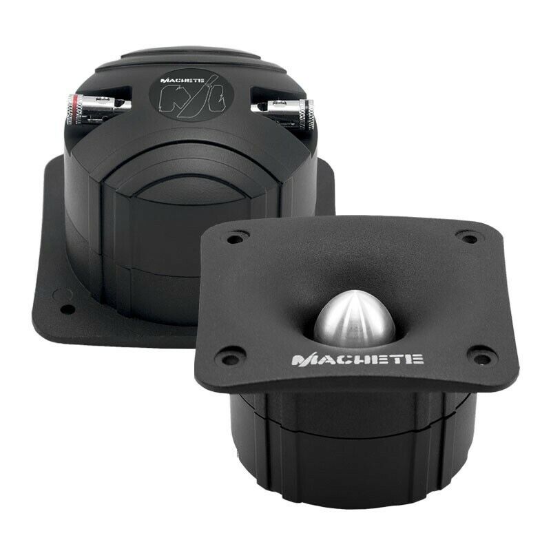 Pair of Deaf Bonce 8 Mid-Bass Speakers 600W 4 Ohm w/ 1" Bullet Tweeters 160W