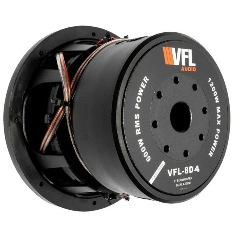 American Bass 8" VFL Series 600 Watt RMS 4-Ohm Dual Voice Coil Subwoofer