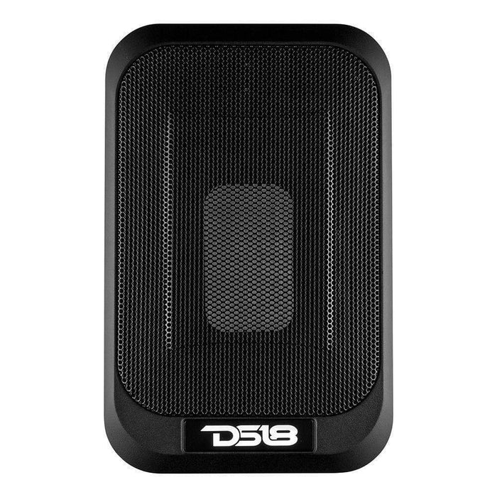 DS18 SQBASSx2 7x9" 1200 Watt Amplified Under Seat Subwoofer w/ 4x6" Radiator