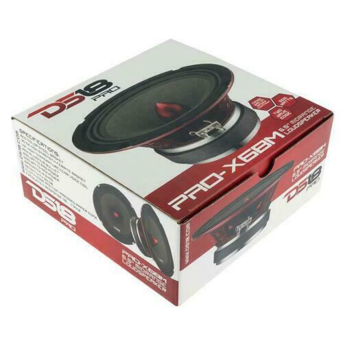 1x 6.5" Mid Full Range Speakers 500W Loudspeaker 8 Ohm DS18 PRO-X6BM