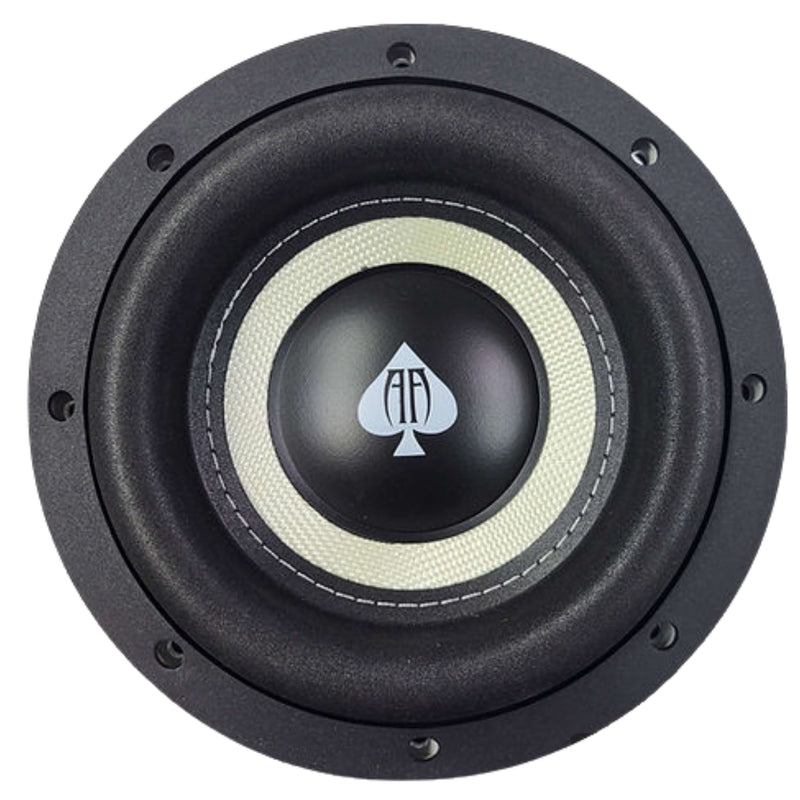 Audio Ace "STR8 NST" 8" 1000 Watt RMS Dual 2 Ohm Pro Car Audio Subwoofer