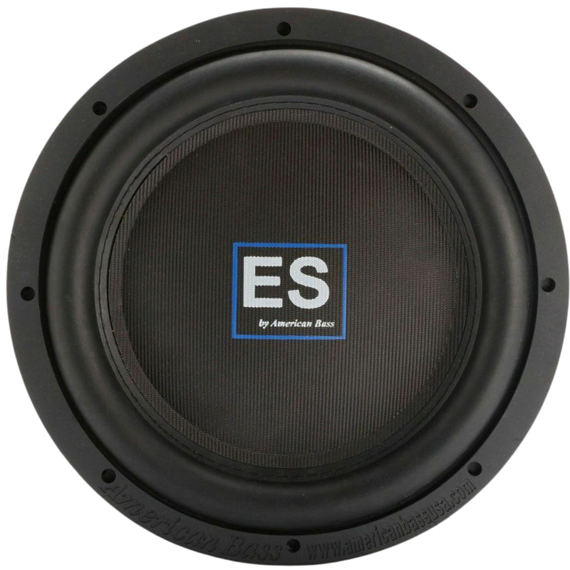 American Bass 12" Slim Subwoofer 2 Ohm DVC 800W RMS Pro Car Audio Bass ES-1222