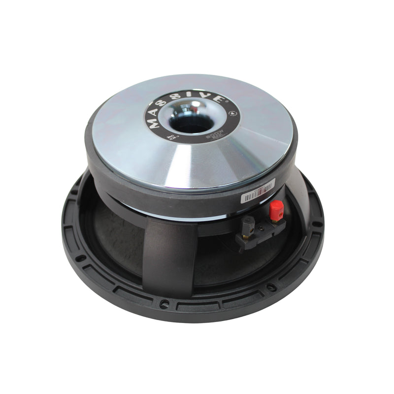 10" 400 Watt RMS 8 Ohm Mid-Range Speaker Massive Audio MC10II-V2