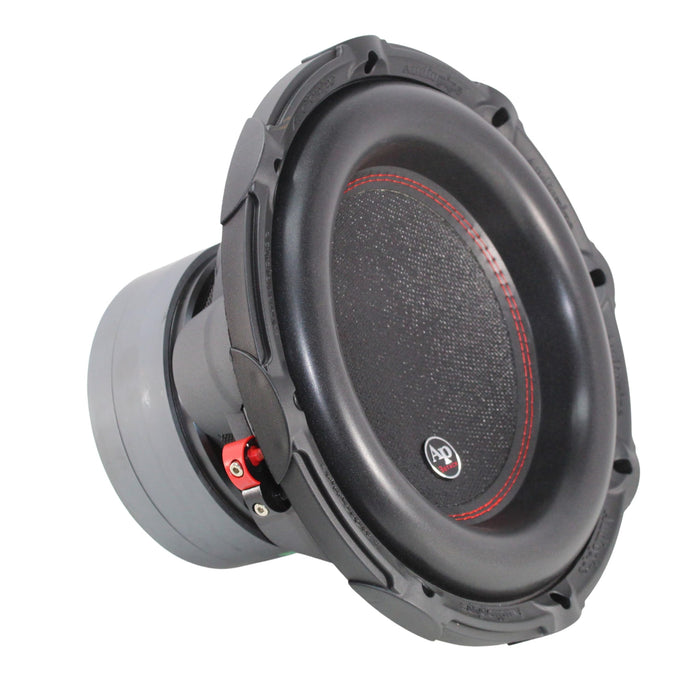 Audiopipe BD Series 12" Subwoofer - 1800W PMPO, 900W RMS, Dual 4-Ohm Voice Coils