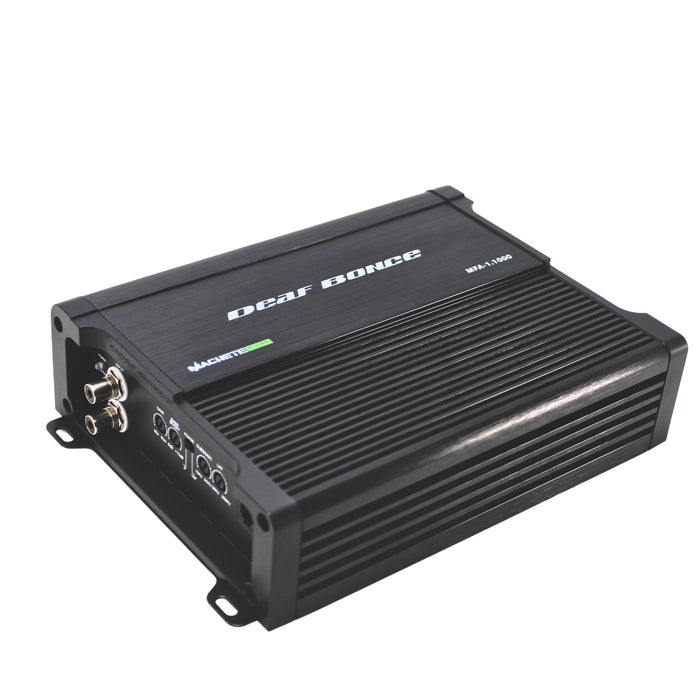 Deaf Bonce Machete 1000 Watt RMS 1 Ohm Class D Monoblock Amplifier MFA-1.1000