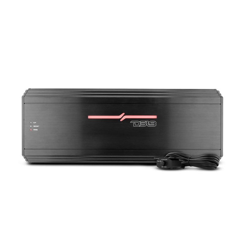 DS18 Bass Package - 2x 12 Subwoofers 4000W 4 Ohm /w Mono Amplifier & Wire Kit