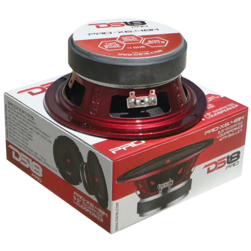 Pair of DS18 600W 4 Ohm PRO-6.4BM + Pair of 6x9 1100W 4 Ohm PRO-X694BM - Big Jeff Online Inc