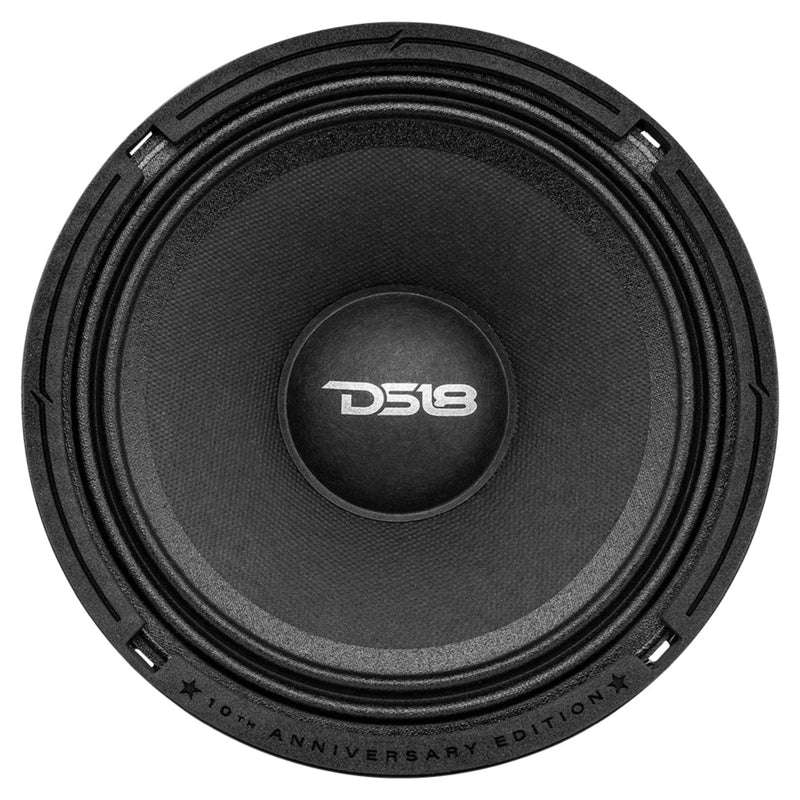 DS18 4x 6.5" 4 Ohm Car Audio Loudspeakers + 4 Channel Korean Amplifier Package