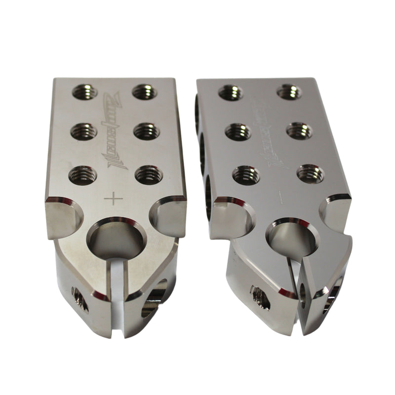 ILL Customz 6 Lug/Input Style SAE Battery Terminal (Pair) 6-LUG-INPUT-SAE