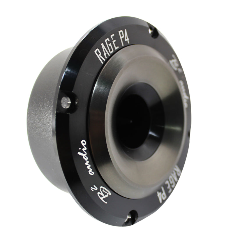 B2 Audio 125 Watt RMS 4-Ohm 1.5" Voice Coil Pair of RAGE Series P4 Tweeters