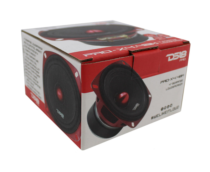 4" Midrange Bullet Loudspeaker 200W 4 Ohm DS18 PRO-X4.4BM OPEN BOX