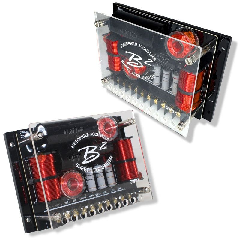 B2 Audio 6.5" REF SQ 3-Way Component Speaker System w/Crossover