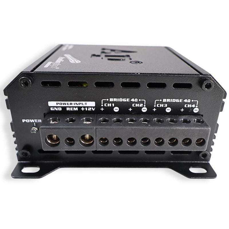 Audiopipe 400W RMS 4CH 2 Ohm Class D Full Range Brazilian Style Amplifier