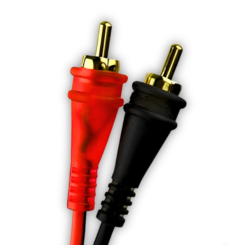 Audiopipe AMF 20 ft Frosted RCA Cables (10 Pack) / AP-AMF-20