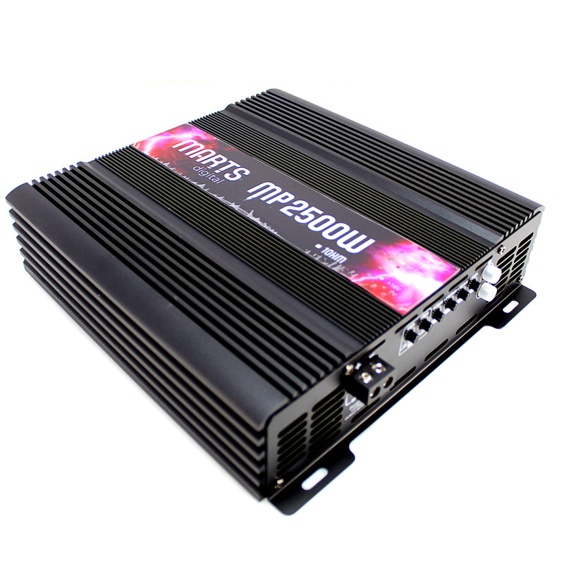 Marts Digital Premium Monoblock Amplifier 2.5K Watts 1-Ohm Class D MP-2500-1