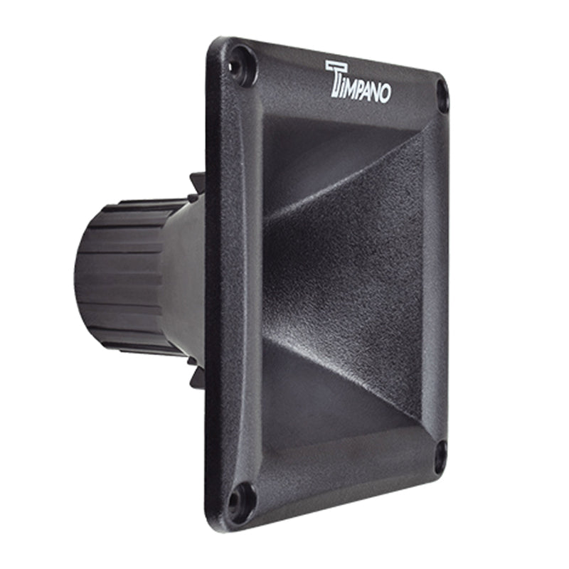 Timpano Car Audio 4.5"x4.5" Phenolic Driver Horn Combo 2" VC 150W 8 Ohms