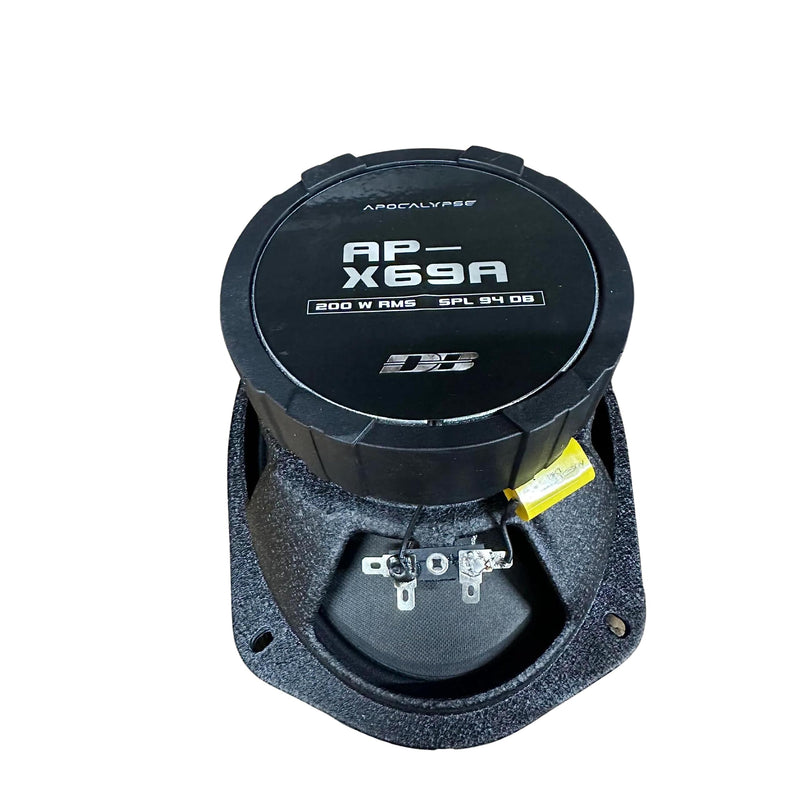 Deaf Bonce 6X9" Coaxial 200W RMS 4-Ohm Apocalypse Speakers W/ Grills / AP-X69A