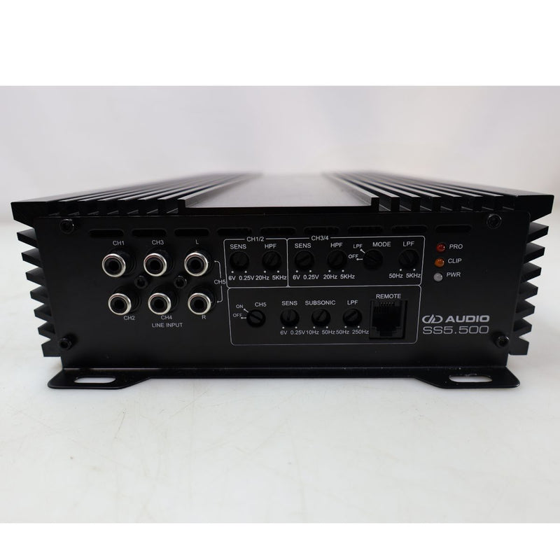 2-Ohm 5 Channel Full Range 1000 Watts RMS Class AB / D Amplifier OPEN BOX