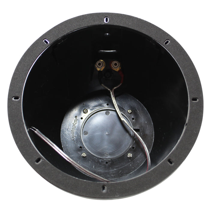 Audiopipe Compact Marine Tower Enclosures for 8" Speakers, LEDs & Tweeters Black