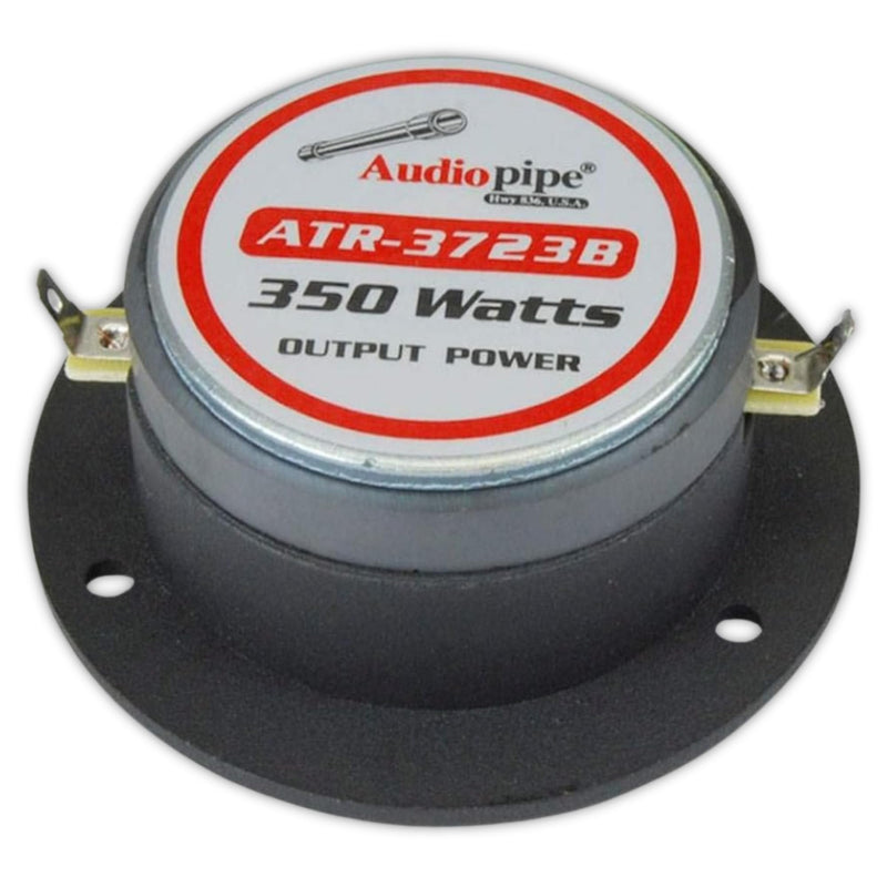 Audiopipe 1" Titanium Bullet Super Tweeters 350W 4 Ohm W/ 3.75" Aluminum Horn