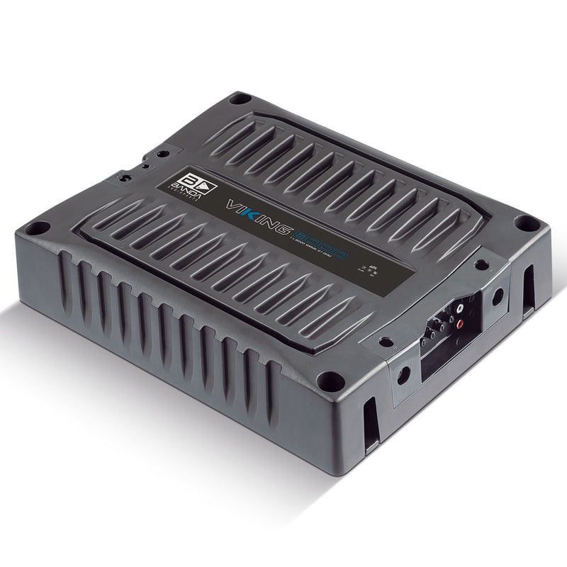 Banda 8K Watt 1-Ohm Monoblock VIKING Line Aluminum Brazilian Amplifier