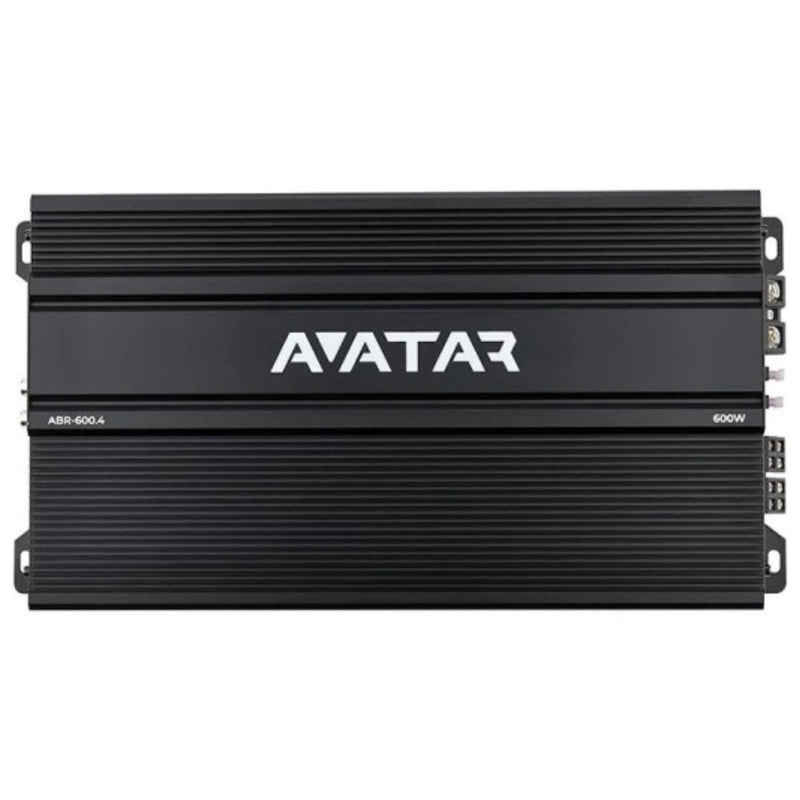 4-Channel 150W RMS x4 2-Ohm Class AB Car Audio Amplifier Avatar ABR-600.4
