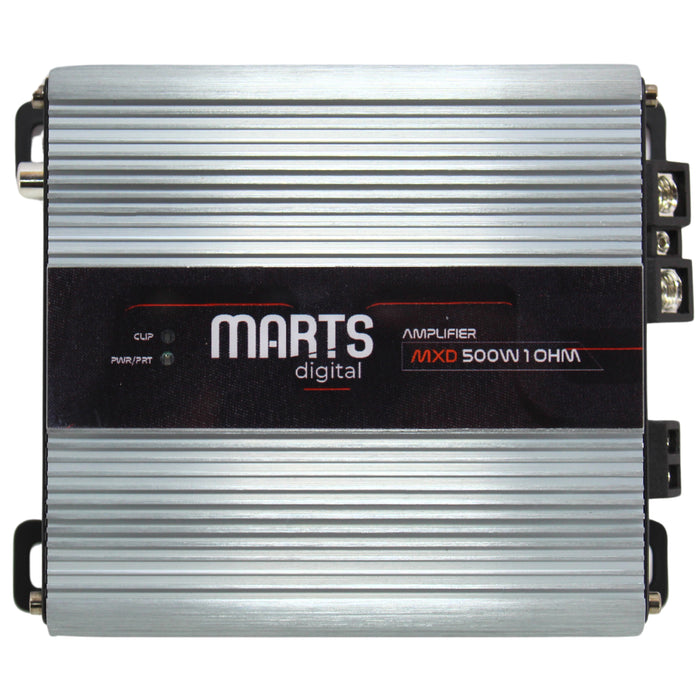 Marts Digital MXD Series Monoblock Full Range 500W 1 Ohm Amplifier MXD-500-1-V2