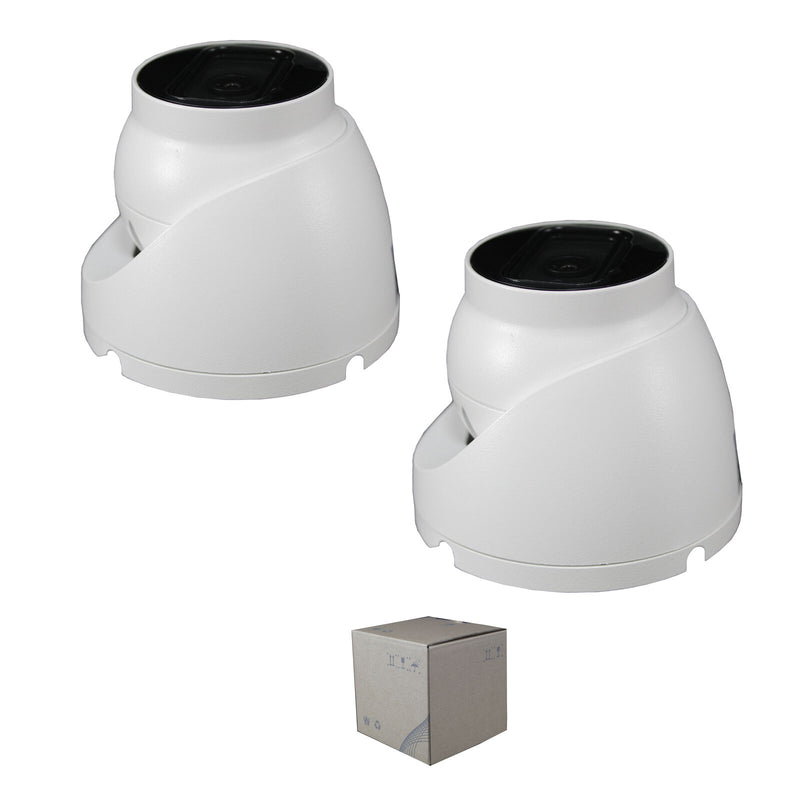 2x Dauha OEM 5MP IR In/Outdoor Eyeball 2.8mm Fixed Lens CCTV Security Camera CVI