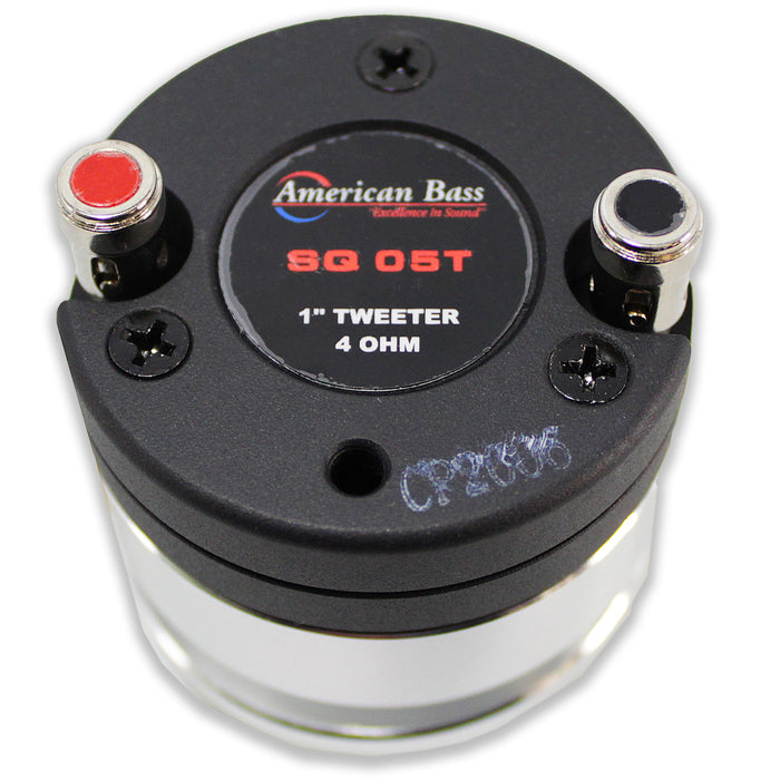 American Bass SQ 05T Pair of 1" 100-Watt 4 Ohm Titanium Bullet Tweeters
