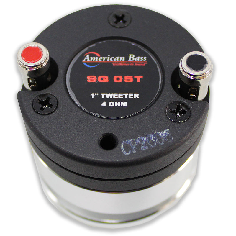 American Bass Godfather Upgrade 6.5CC Midrange Speakers + SQ-05T Bullet Tweeters