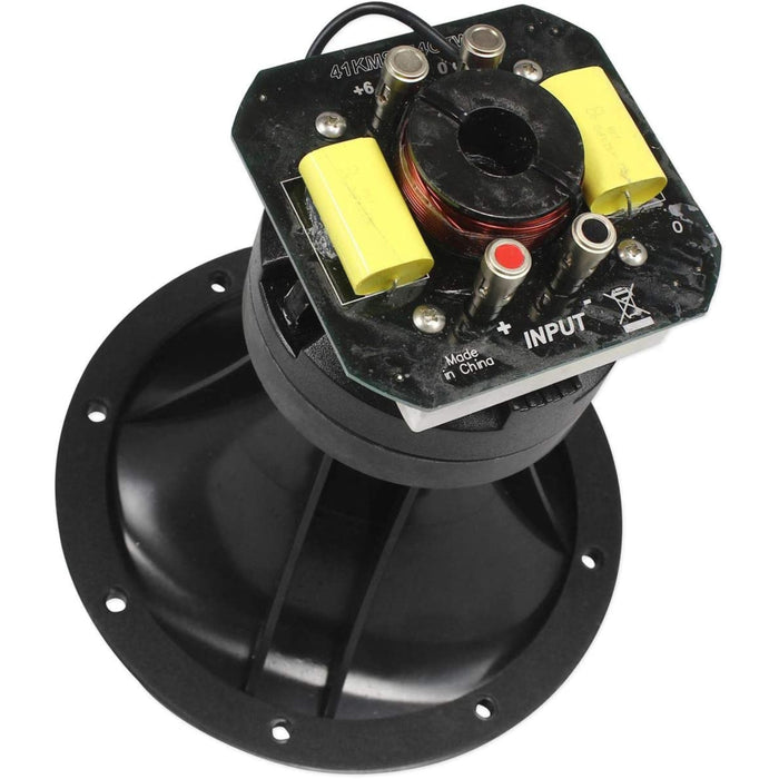 Kicker 6.75" 400W 4Ohm Marine HLCD Component Speakers & Horn Tweeters 41KMS674C