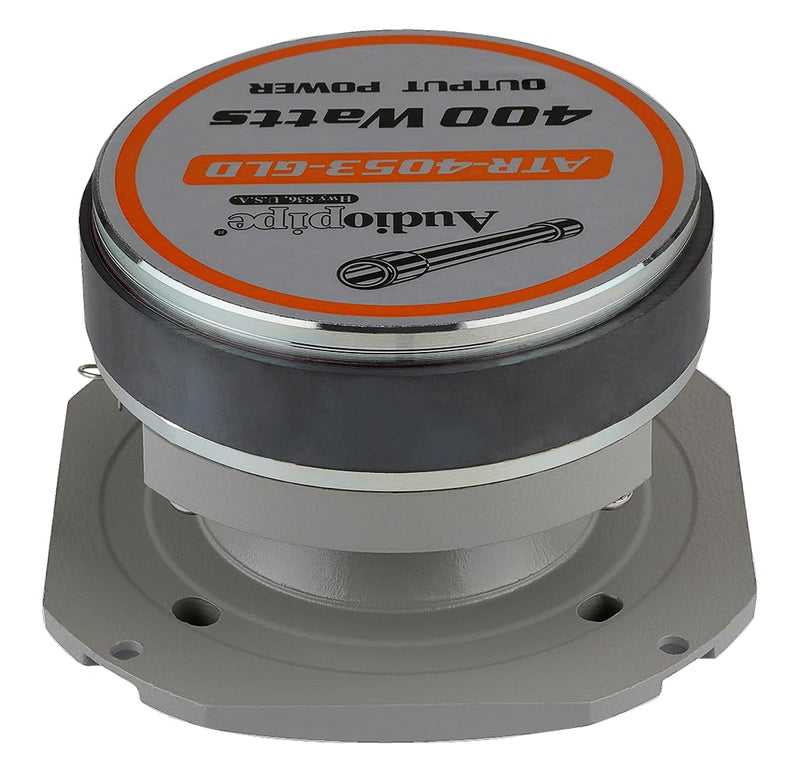 Audiopipe Eye Candy 4" Gold 400 Watt 4-8 Ohm Super Tweeter ATR-4053-GLD