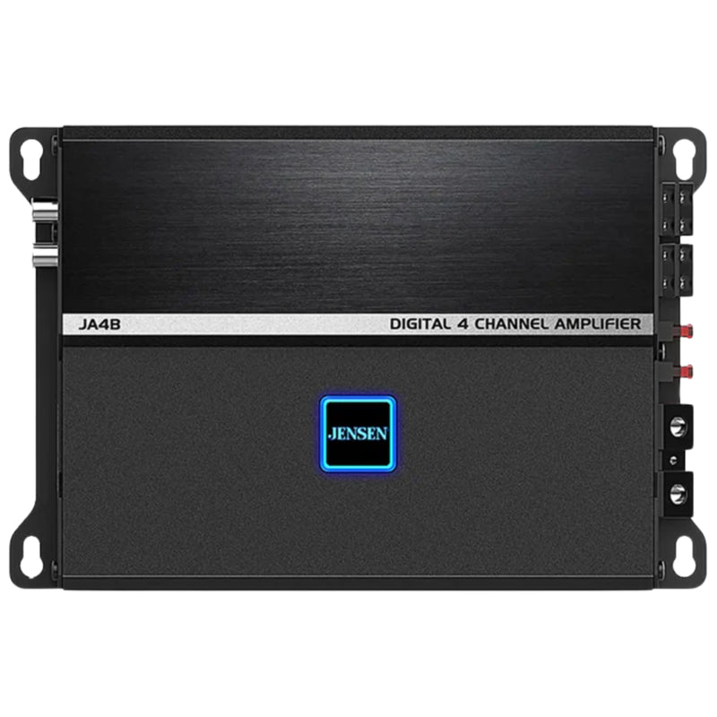 2 Pairs of 6.5" 50 W RMS 4-Ohm J6520 Speakers w/ 4 channel 740W RGB Amplifier