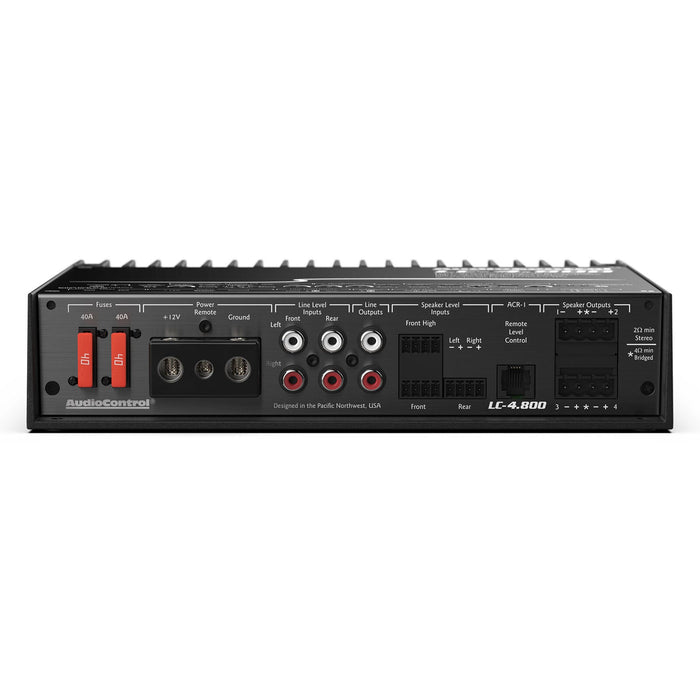 AudioControl 4 Channel 800 Watt Channel Summing Amplifier w/ AccuBass LC-4.800