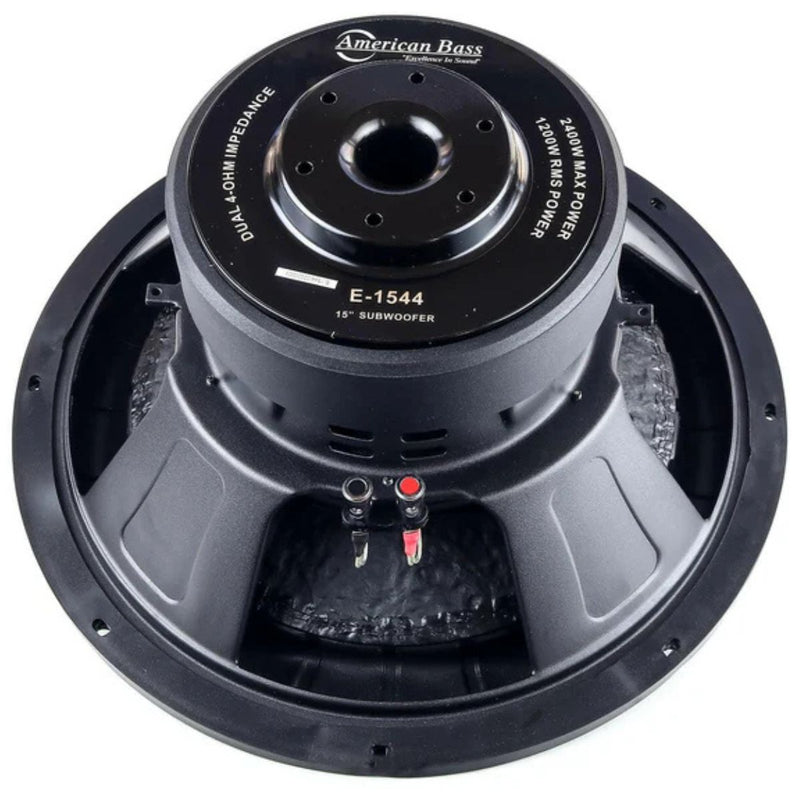 American Bass 15" 1200 Watts RMS 4 Ohm Subwoofer 3" Voice Coil ELITE-1544