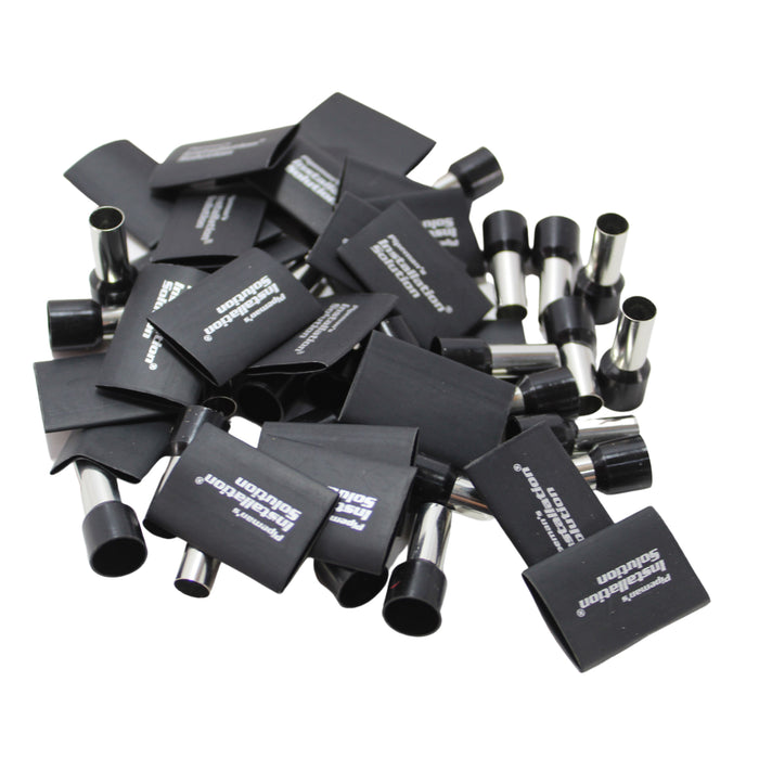 Audiopipe 25 Pack 4 Gauge Wire Ferrules with Heat Shrink IS-TFK-4