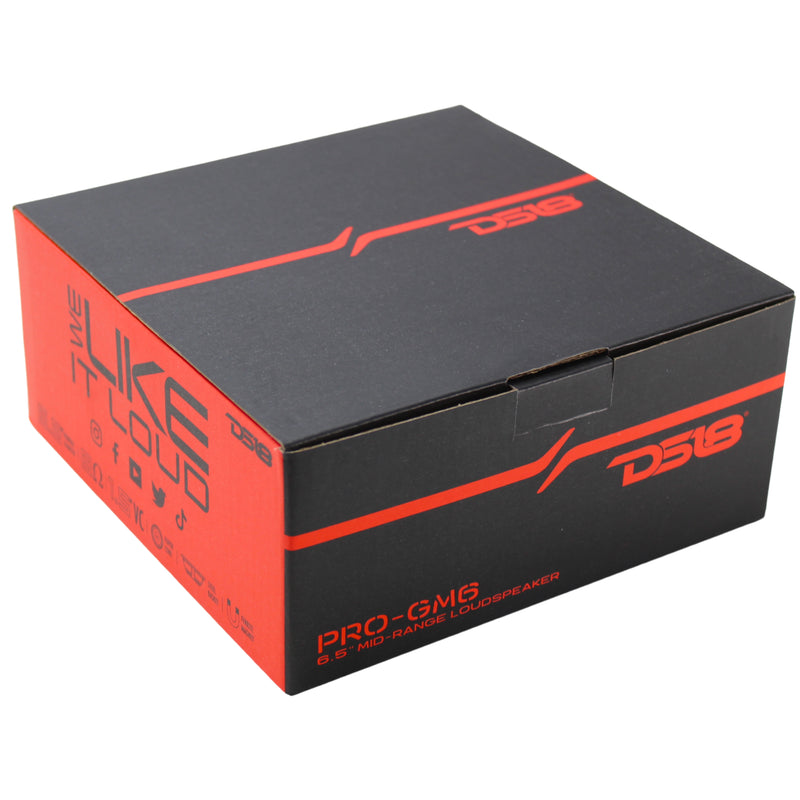 DS18 6.5" 480W Max 8-Ohm Mid Range Loudspeaker PRO-GM6