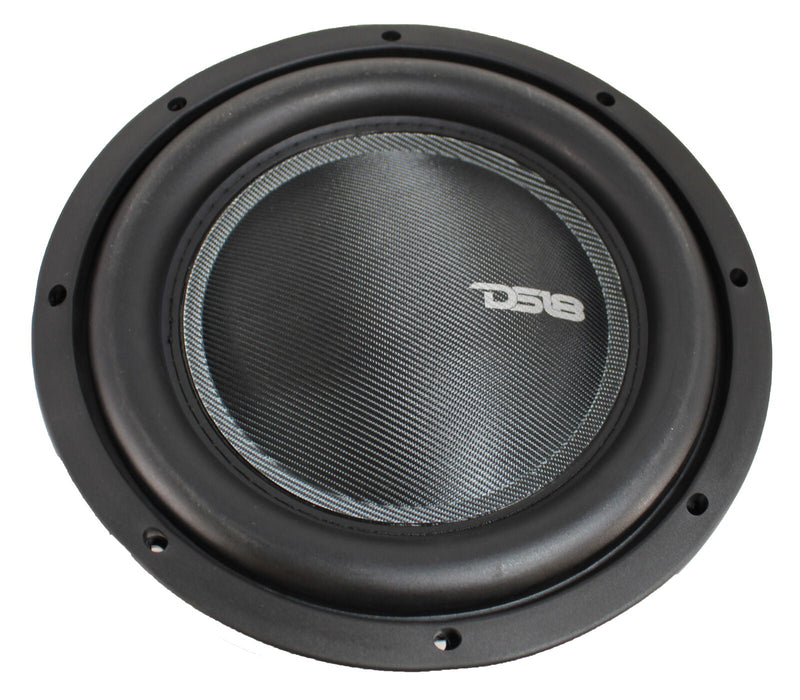 DS18 IXS 10" 600W RMS 4 OHM 2.5" SVC Shallow Subwoofer Pro Car Audio IXS10.4S