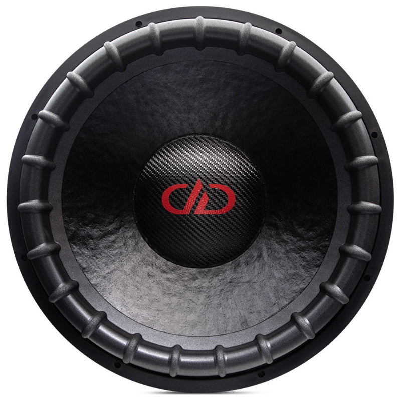 DD Audio 18" Dual 1 Ohm 10000W Peak/2500W RMS Power Tuned Subwoofer 9918b (ESP)