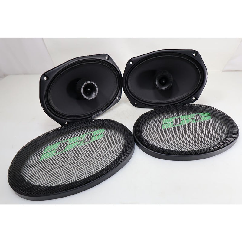 Deaf Bonce 6X9" Coaxial 200W RMS 4-Ohm Apocalypse Speakers W/ Grills OPEN BOX