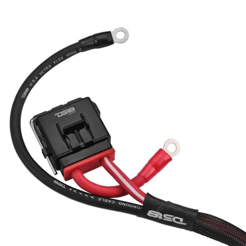 UTV 4 Gauge Power Harness Kit for 2 Door UTVs with 8ft Cables DS18