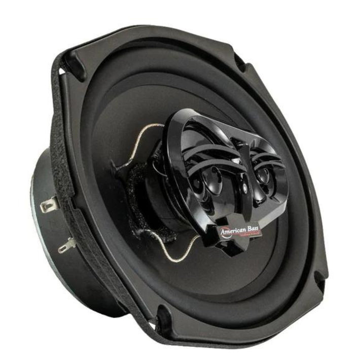 American Bass 6x9"Pair of Symphony Series Coaxial 250 Watts Max Coaxial Speakers