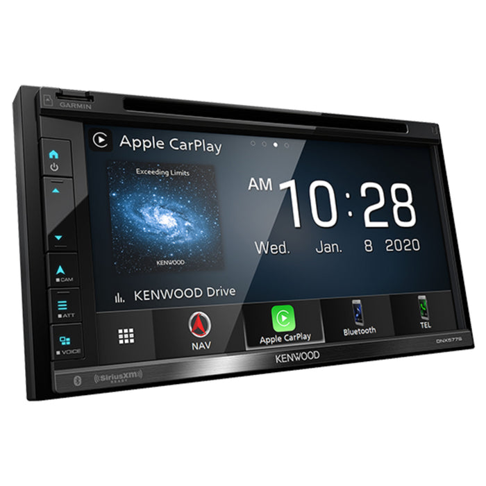 Kenwood 6.8" Garmin Navigation & Media Receiver W/CarPlay & Android Auto DNX577S